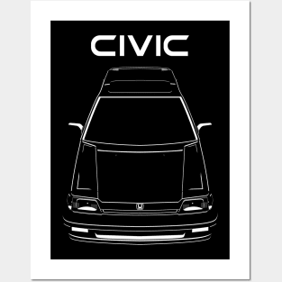 Civic SI 3rd gen 1984-1986 Posters and Art